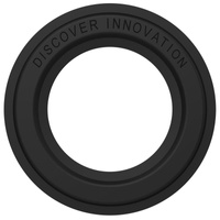 NILLKIN SNAPHOLD MAGNETIC STICKER (MagSafe), BLACK / CZARNY
