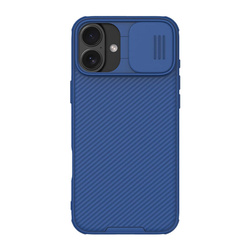 Etui Nillkin CamShield Pro Magnetic Case na iPhone 16 - niebieskie