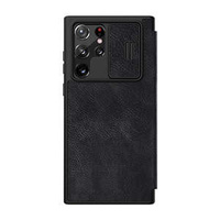 Etui Nillkin Qin Leather Pro do SAMSUNG S22 Ultra (czarne)
