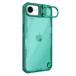 Etui Nillkin iPhone 16e Iceblade Prop z podstawką Zielone