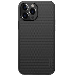 Etui Nillkin Super Frosted Shield wzmocnione etui pokrowiec iPhone 13 Pro Max czarny