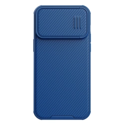 Etui Nillkin CamShield S Case etui iPhone 14 Pro Max pancerny pokrowiec osłona na aparat niebieskie