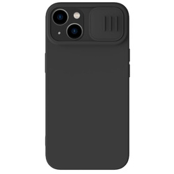 Nillkin Camshield Silky Magnetic Silicon Iphone 15 Plus , BLACK / CZARNY